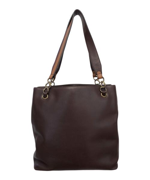 CHANEL（シャネル）CHANEL (シャネル) ハンドバッグ ブラウンの古着・服飾アイテム