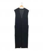 anuansアニュアンス）の古着「ノースリーブ・キャミソールワンピース」｜ブラック