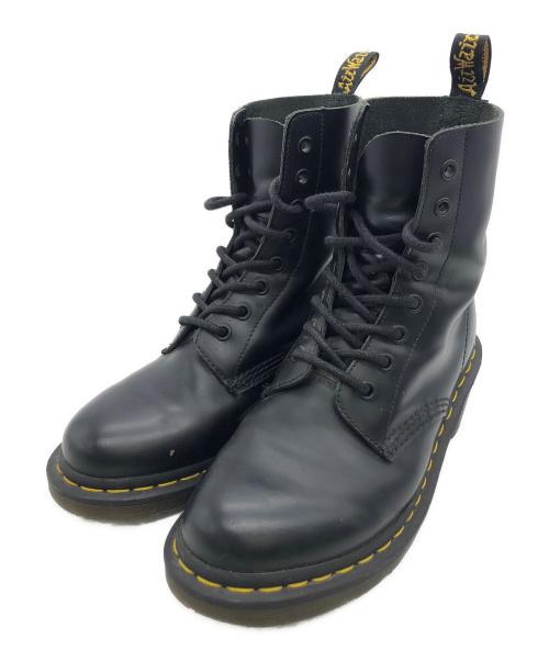 Dr.Martens（ドクターマーチン）Dr.Martens (ドクターマーチン) CLEMENCY 1460Z 8EYE BOOT BLACK SMOOTH ブーツ ブラック サイズ:US 8の古着・服飾アイテム