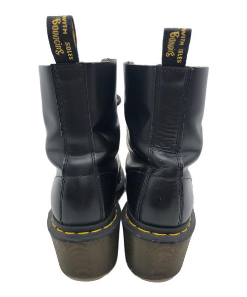Dr.Martens（ドクターマーチン）Dr.Martens (ドクターマーチン) CLEMENCY 1460Z 8EYE BOOT BLACK SMOOTH ブーツ ブラック サイズ:US 8の古着・服飾アイテム