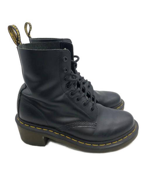 Dr.Martens（ドクターマーチン）Dr.Martens (ドクターマーチン) CLEMENCY 1460Z 8EYE BOOT BLACK SMOOTH ブーツ ブラック サイズ:US 8の古着・服飾アイテム