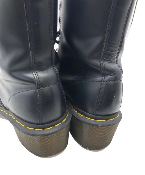 Dr.Martens（ドクターマーチン）Dr.Martens (ドクターマーチン) CLEMENCY 1460Z 8EYE BOOT BLACK SMOOTH ブーツ ブラック サイズ:US 8の古着・服飾アイテム