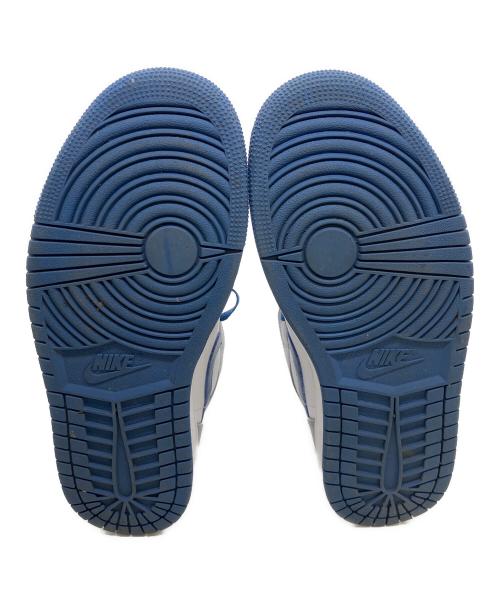 NIKE（ナイキ）NIKE (ナイキ) AIR JORDAN1　スニーカー グレー×ブルー サイズ:26.5cmの古着・服飾アイテム