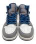 NIKE (ナイキ) AIR JORDAN1　スニーカー グレー×ブルー サイズ:26.5cm：9000円