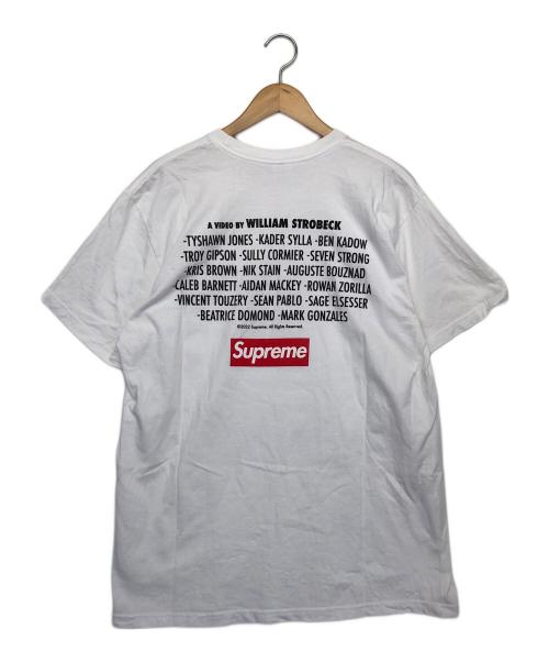 SUPREME（シュプリーム）SUPREME (シュプリーム) play dead 半袖Tシャツ ホワイト サイズ:Mの古着・服飾アイテム