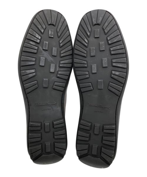 Salvatore Ferragamo（サルヴァトーレ フェラガモ）Salvatore Ferragamo (サルヴァトーレ フェラガモ) ガンチーニ ローファー ブラウン サイズ:6 1/2の古着・服飾アイテム