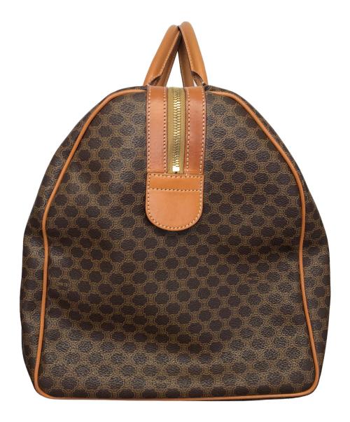 CELINE（セリーヌ）CELINE (セリーヌ) マカダム ボストンバッグ ブラウンの古着・服飾アイテム