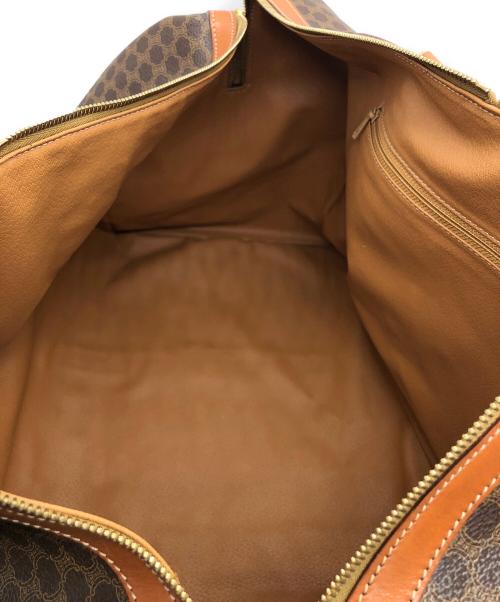 CELINE（セリーヌ）CELINE (セリーヌ) マカダム ボストンバッグ ブラウンの古着・服飾アイテム