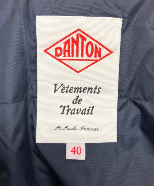 DANTON（ダントン）DANTON (ダントン) 中綿コーチジャケット ブラック サイズ:40の古着・服飾アイテム