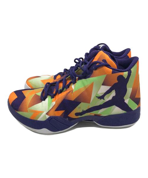 NIKE（ナイキ）NIKE (ナイキ) AIR JORDAN XX9 バスケットシューズ パープル×オレンジ サイズ:30cmの古着・服飾アイテム
