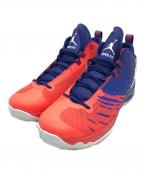 NIKEナイキ）の古着「JORDAN SUPER FLY 5 バスケットシューズ」｜ブルー×オレンジ