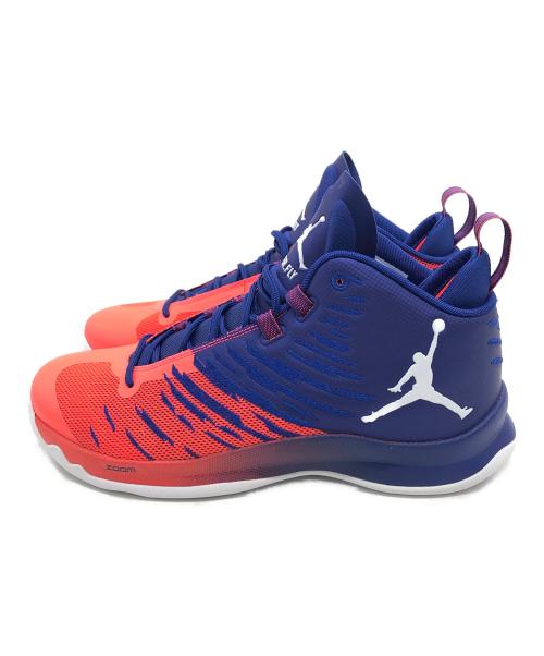 NIKE（ナイキ）NIKE (ナイキ) JORDAN SUPER FLY 5 バスケットシューズ ブルー×オレンジ サイズ:28.5cm 未使用品の古着・服飾アイテム