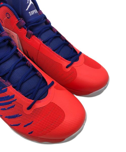 NIKE（ナイキ）NIKE (ナイキ) JORDAN SUPER FLY 5 バスケットシューズ ブルー×オレンジ サイズ:28.5cm 未使用品の古着・服飾アイテム