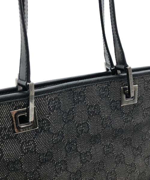GUCCI（グッチ）GUCCI (グッチ) GG　トートバッグ ブラックの古着・服飾アイテム