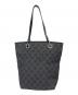 GUCCI（グッチ）の古着「GG　トートバッグ」｜ブラック
