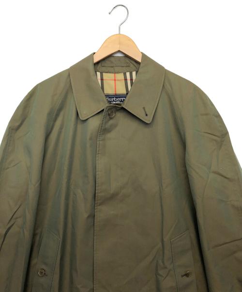 Burberry's（バーバリー）Burberry's (バーバリーズ) ステンカラーコート オリーブ サイズ:不明の古着・服飾アイテム
