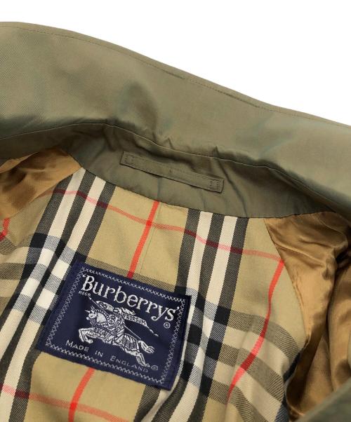Burberry's（バーバリー）Burberry's (バーバリーズ) ステンカラーコート オリーブ サイズ:不明の古着・服飾アイテム