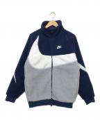 NIKEナイキ）の古着「ボアジャケット」｜ネイビー