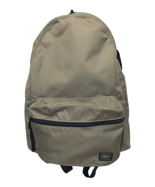 PORTER（ポーター）PORTER (ポーター) デイパック ベージュの古着・服飾アイテム