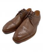 SCOTCH GRAINスコッチグレイン）の古着「ストレートチップシューズ」｜ブラウン