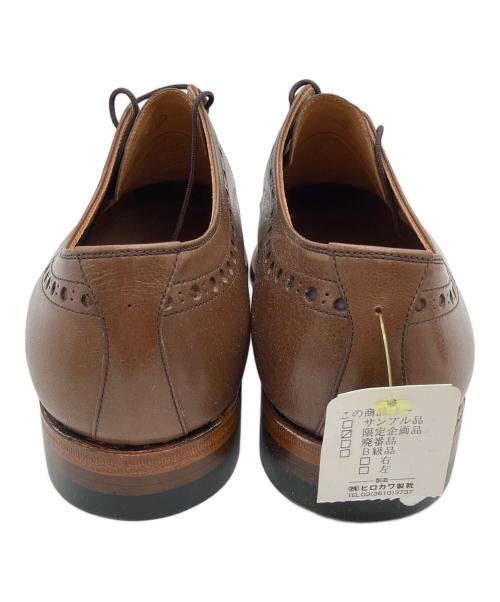 SCOTCH GRAIN（スコッチグレイン）SCOTCH GRAIN (スコッチグレイン) ストレートチップシューズ ブラウン サイズ:25 1/2の古着・服飾アイテム