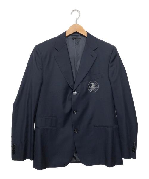 HERMES（エルメス）HERMES (エルメス) テーラードジャケット ネイビー サイズ:Taglia 50の古着・服飾アイテム