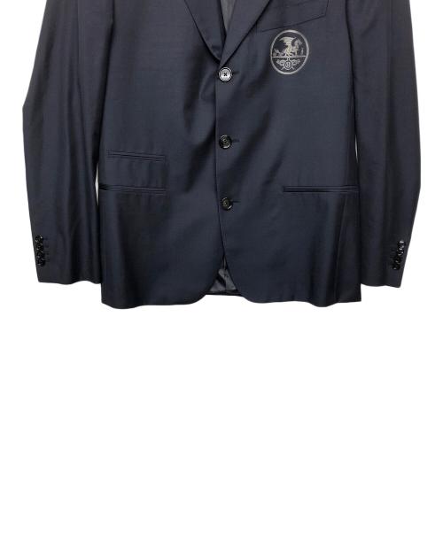 HERMES（エルメス）HERMES (エルメス) テーラードジャケット ネイビー サイズ:Taglia 50の古着・服飾アイテム