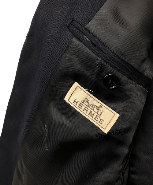 HERMES（エルメス）HERMES (エルメス) テーラードジャケット ネイビー サイズ:Taglia 50の古着・服飾アイテム