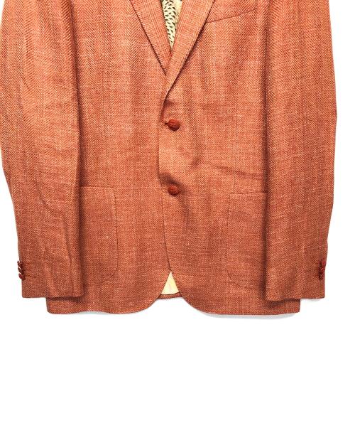 ETRO（エトロ）ETRO (エトロ) テーラードジャケット オレンジ サイズ:48の古着・服飾アイテム