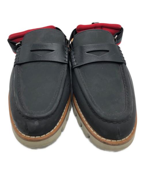 FENDI（フェンディ）FENDI (フェンディ) レザーバックストラップサンダル ブラック サイズ:7の古着・服飾アイテム