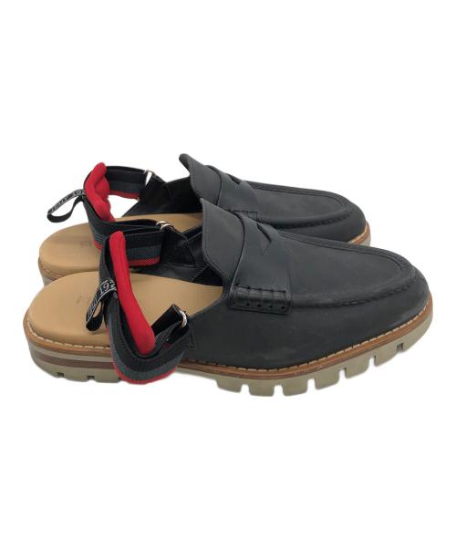 FENDI（フェンディ）FENDI (フェンディ) レザーバックストラップサンダル ブラック サイズ:7の古着・服飾アイテム