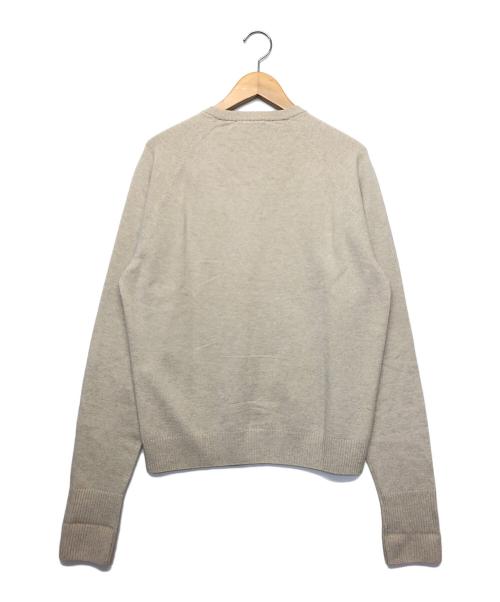 HERMES（エルメス）HERMES (エルメス) 薄手ニット ベージュ サイズ:Mの古着・服飾アイテム