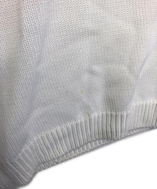 FENDI（フェンディ）FENDI (フェンディ) 厚手ニット ホワイト サイズ:46の古着・服飾アイテム