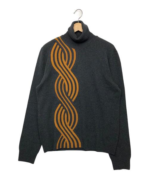HERMES（エルメス）HERMES (エルメス) 薄手ニット ブラック サイズ:Mの古着・服飾アイテム