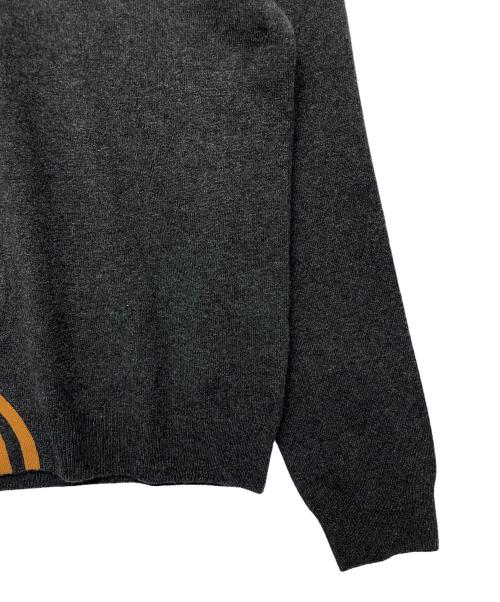 HERMES（エルメス）HERMES (エルメス) 薄手ニット ブラック サイズ:Mの古着・服飾アイテム