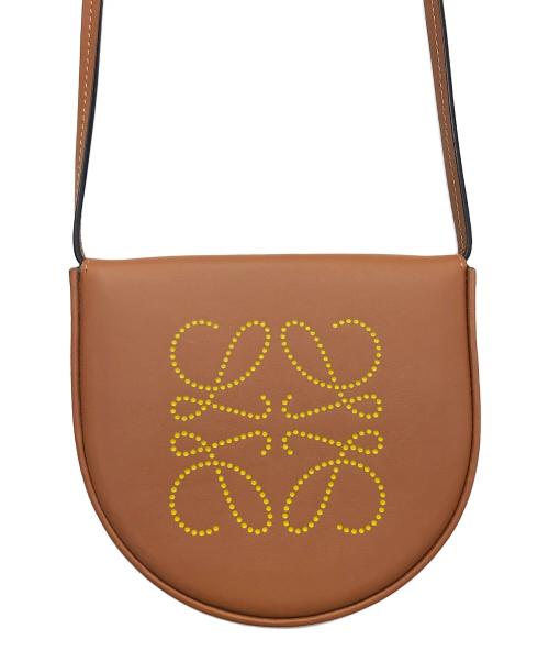 LOEWE（ロエベ）LOEWE (ロエベ) ヒールポーチ ブラウンの古着・服飾アイテム