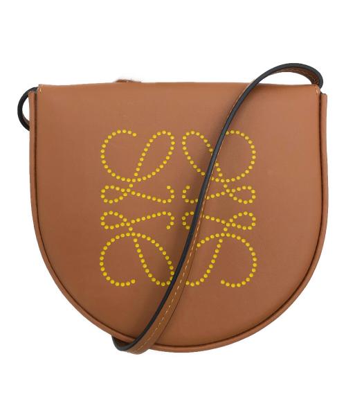 LOEWE（ロエベ）LOEWE (ロエベ) ヒールポーチ ブラウンの古着・服飾アイテム