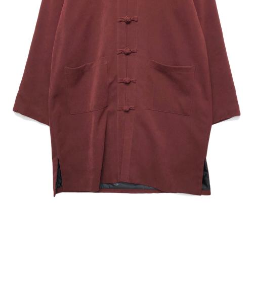 ARTWARP（ARTWARP）ARTWARP (ARTWARP) チャイナコート バーガンディー サイズ:２の古着・服飾アイテム
