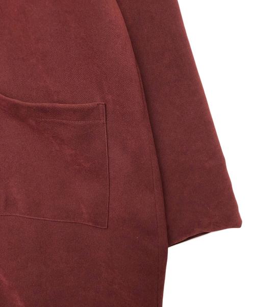 ARTWARP（ARTWARP）ARTWARP (ARTWARP) チャイナコート バーガンディー サイズ:２の古着・服飾アイテム