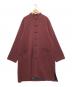 ARTWARP（ARTWARP）の古着「チャイナコート」｜バーガンディー