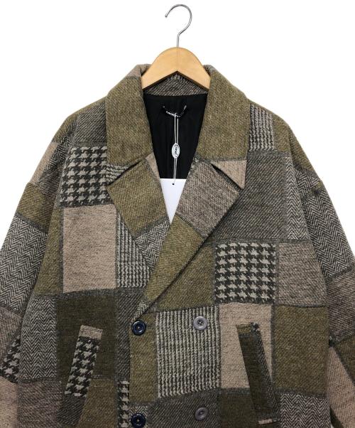 MODITEC（モディテック）MODITEC (モディテック) ダブルコート グリーン サイズ:Sの古着・服飾アイテム