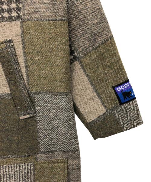 MODITEC（モディテック）MODITEC (モディテック) ダブルコート グリーン サイズ:Sの古着・服飾アイテム