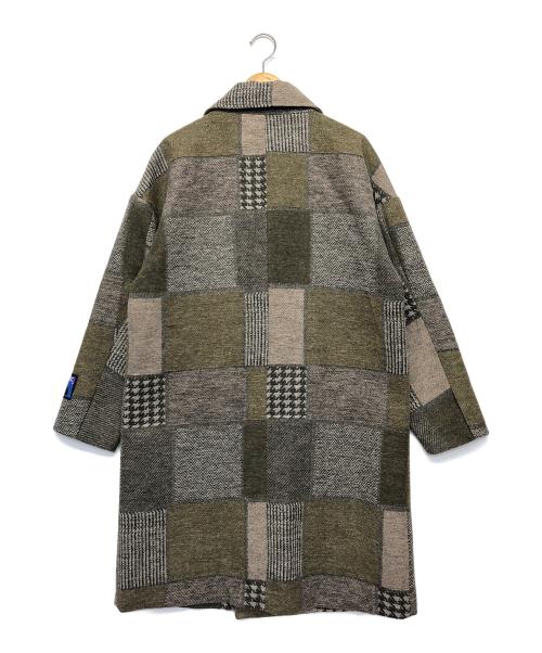 MODITEC（モディテック）MODITEC (モディテック) ダブルコート グリーン サイズ:Sの古着・服飾アイテム