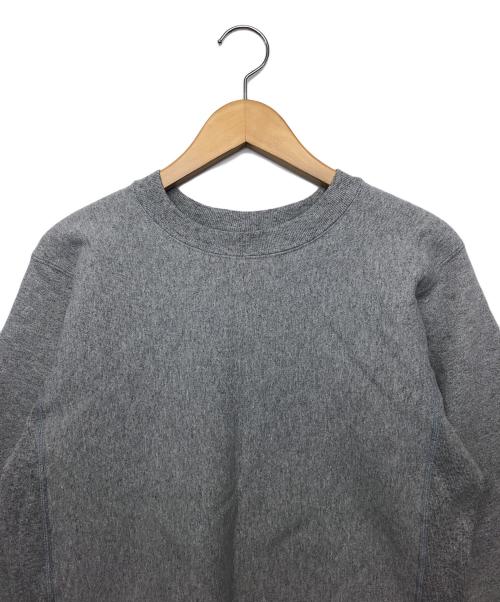Champion REVERSE WEAVE（チャンピオン リバース ウィーブ）Champion REVERSE WEAVE (チャンピオン リバース ウィーブ) C5-U001 スウェット 赤単タグ ライトグレー サイズ:Sの古着・服飾アイテム
