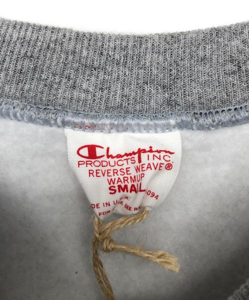 Champion REVERSE WEAVE（チャンピオン リバース ウィーブ）Champion REVERSE WEAVE (チャンピオン リバース ウィーブ) C5-U001 スウェット 赤単タグ ライトグレー サイズ:Sの古着・服飾アイテム