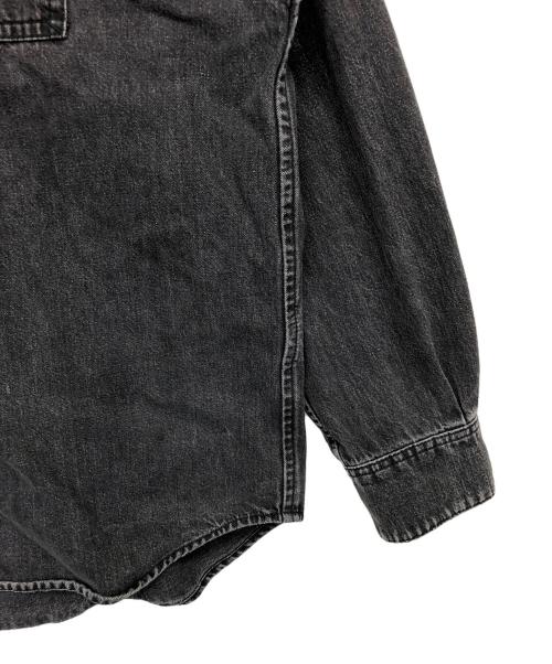 MAISON SPECIAL（メゾンスペシャル）MAISON SPECIAL (メゾンスペシャル) デニムシャツ ブラック サイズ:46の古着・服飾アイテム