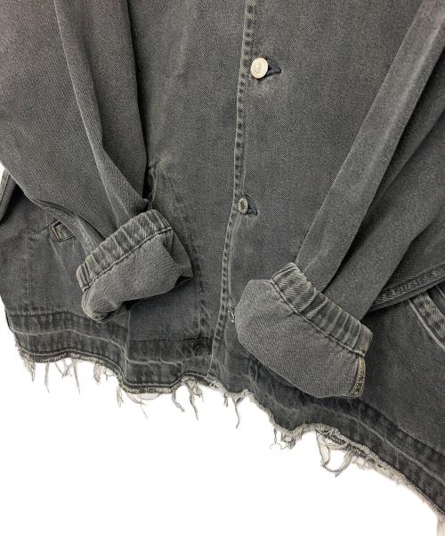 NEON SIGN（ネオンサイン）NEON SIGN (ネオンサイン) デニムコーチジャケット グレー サイズ:46の古着・服飾アイテム