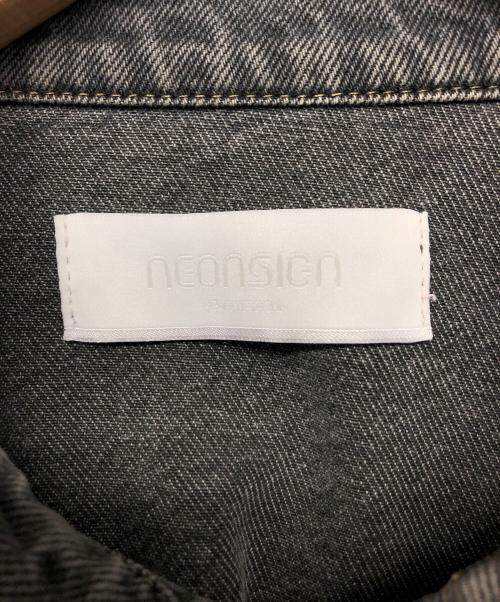 NEON SIGN（ネオンサイン）NEON SIGN (ネオンサイン) デニムコーチジャケット グレー サイズ:46の古着・服飾アイテム