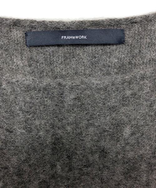 FRAMeWORK（フレームワーク）FRAMeWORK (フレームワーク) アルパカ混ニット グレー サイズ:不明の古着・服飾アイテム