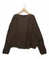 FRAMeWORK（フレームワーク）の古着「アルパカ混ニット」｜ブラウン
